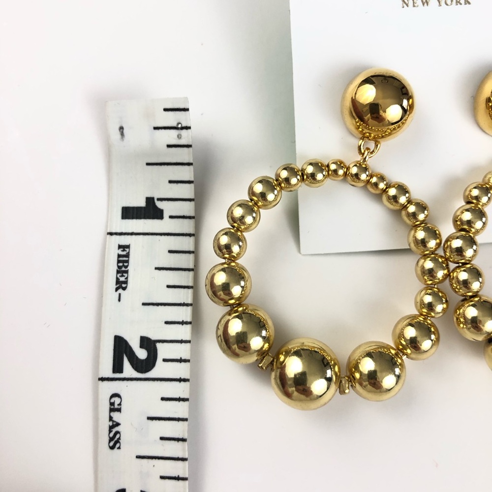 NWT Kate Spade Gold Light Up the Room Earrings 199 - Picture 3 of 5